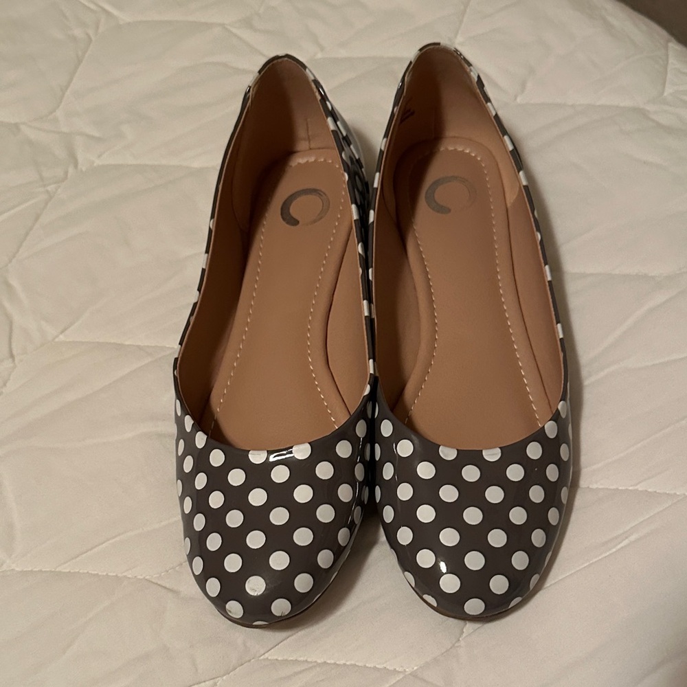 Polka Dot Ballet Flats